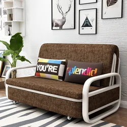Sofa Cum Bed Folding Living Room Furniture Multifunctional Folding Sponge Latex Sofa Bed
