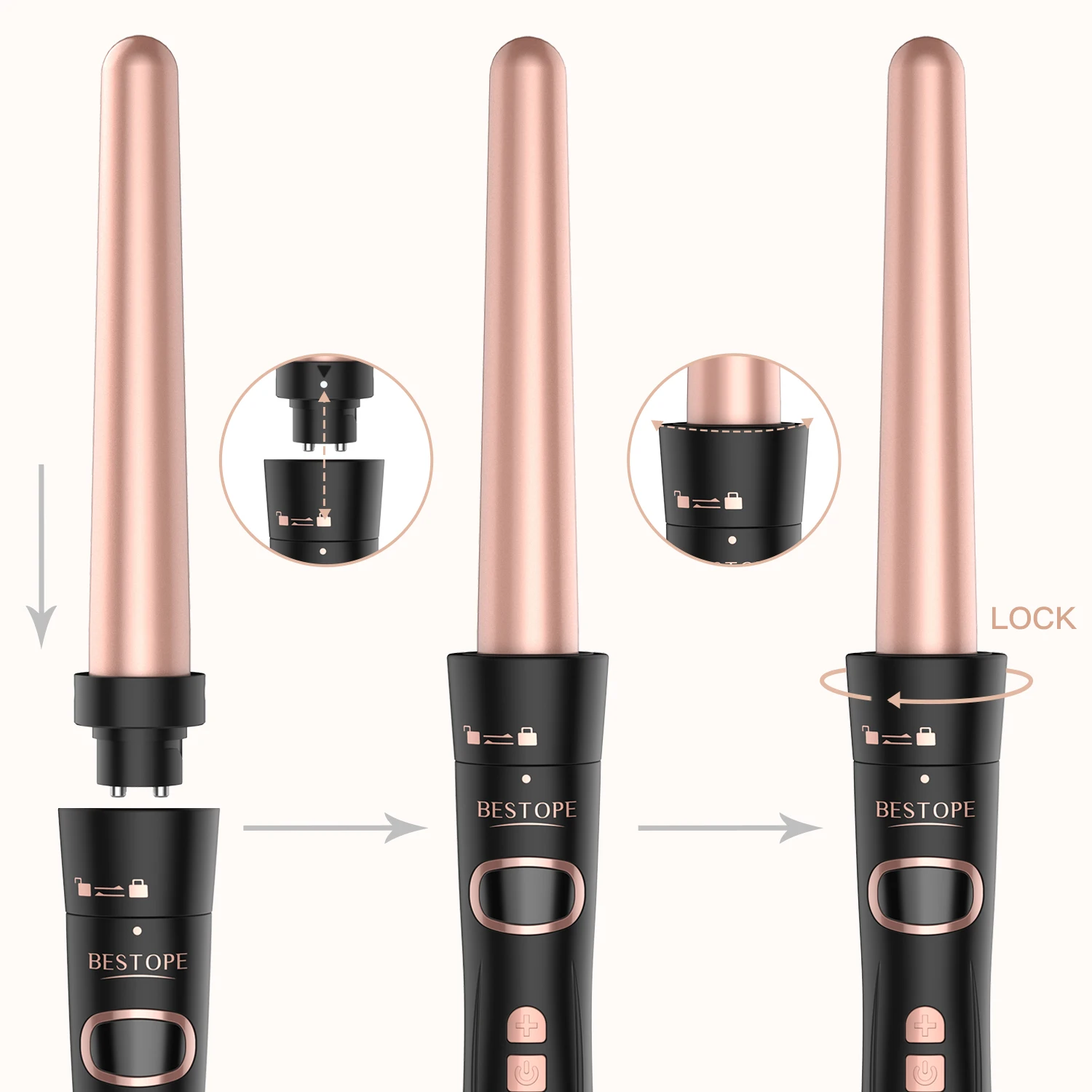 Upgraded Removable Power Cord titanium curling flat irons custom logo hair straightener and instant curls curling iron in one