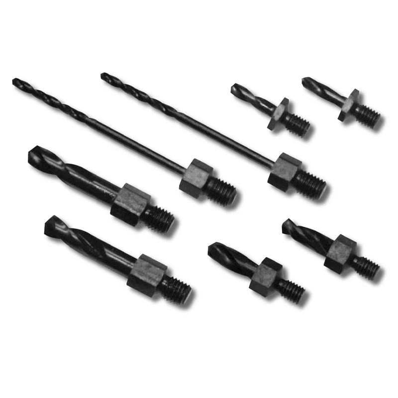 M2 HSS NAS 965 Threaded Shank Adapter Drill Bit for Aircraft Precise with CNC and Pneumatic drill