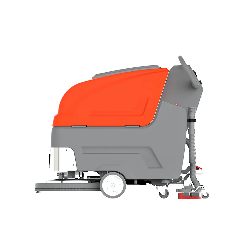 Industrial Commercial Hand Push Floor Washing Machine Floor Scrubber Vacuum for Restaurant