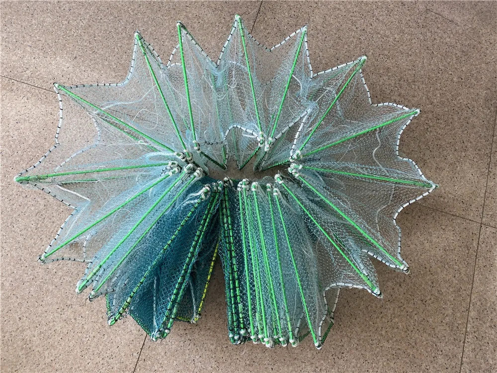 fishing trap with steel frame  22*35CM * 29  frame  9.5meters   4.6  kg  eel trap  fyke  net made in China