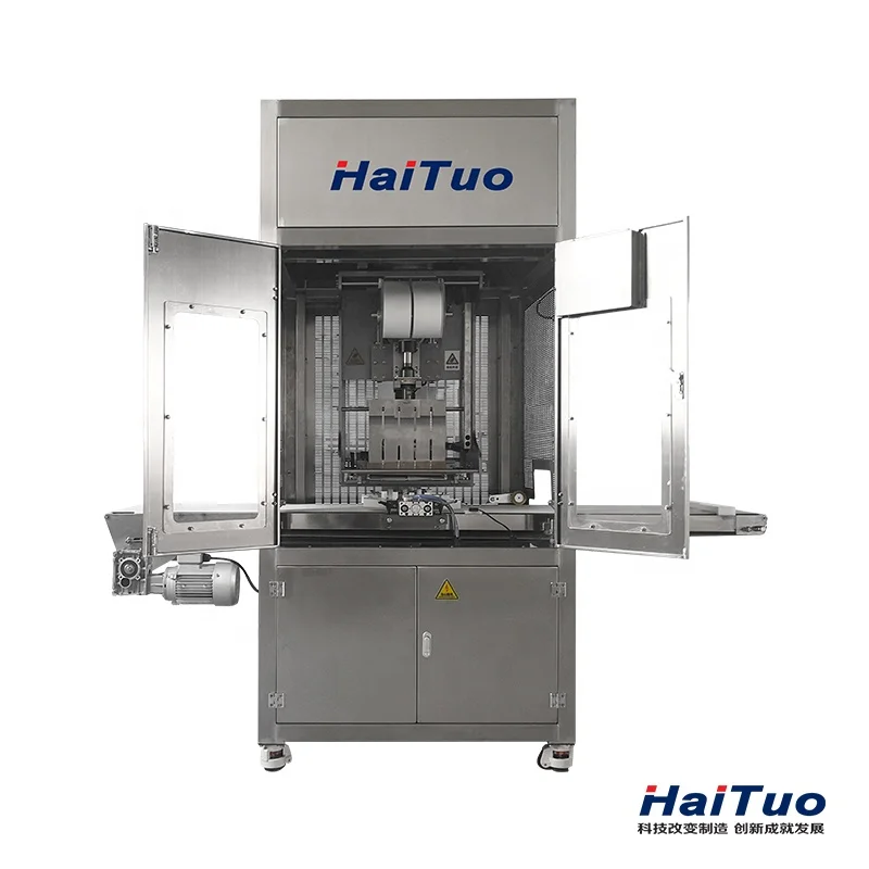 Automatic Ultrasonic Paper Insertion Cake Cutting Machine With Divider Inserts