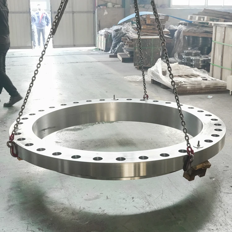 Customized Carbon Steel LF2 A105 ANSI B16.5 DIN JIS EN BS Weld Neck Plate Blind SO RF FF Flange