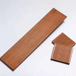 Durable Outdoor Non-slip Bamboo Floor Wpc Tile Decking Wood Composite Deck Tiles