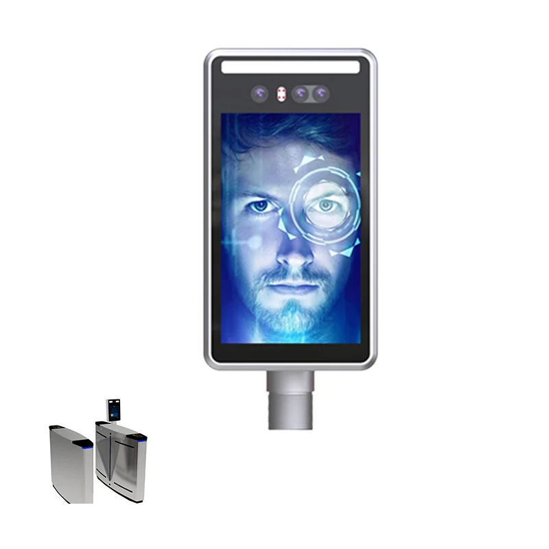 Support Wifi and bluetooth gate open face recognition door access control