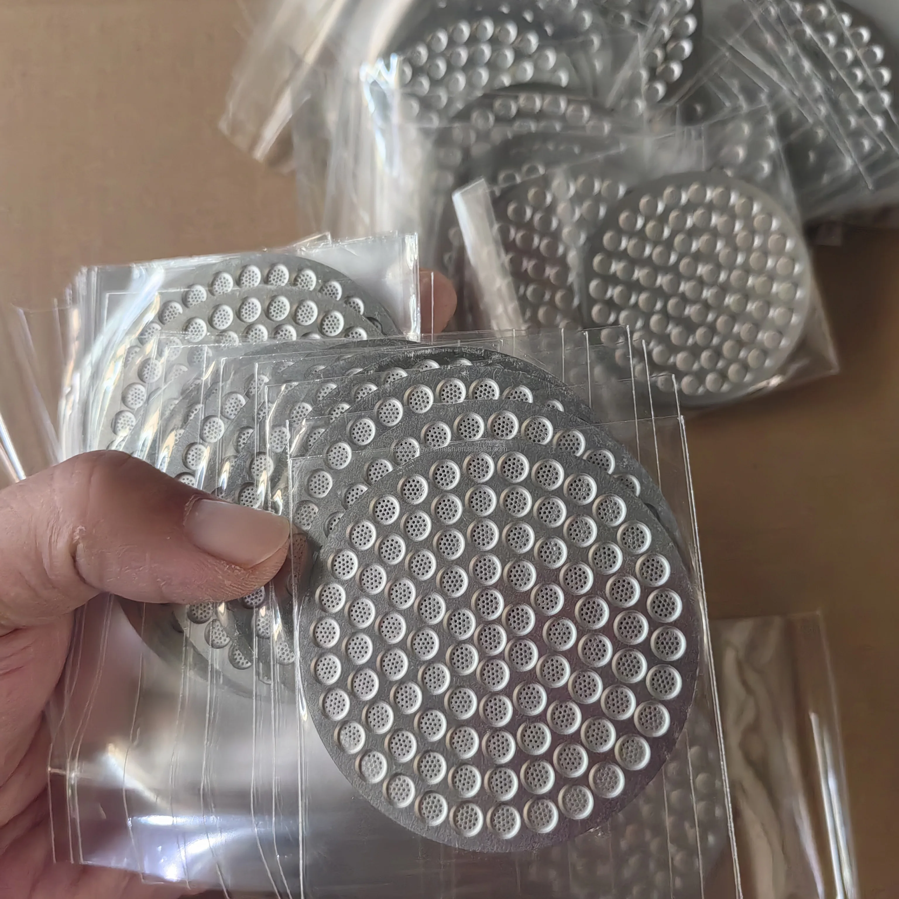 Reusable 100 micron 150 micron stainless steel Coffee Filter Mesh puck screen