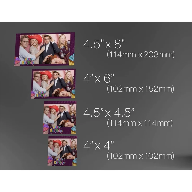 Citizen CZ high precision sublimation photo printer HD photo printing Color printer Convenient Photo label desktop printer