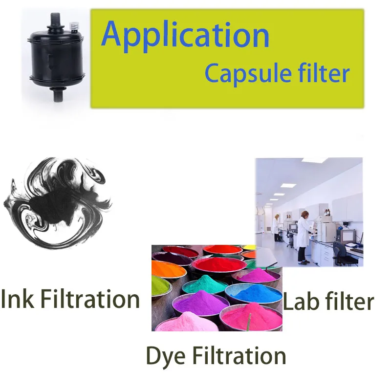 Absolute laboratory Paper Capsule 001 Micron PTFE Membrane Filter