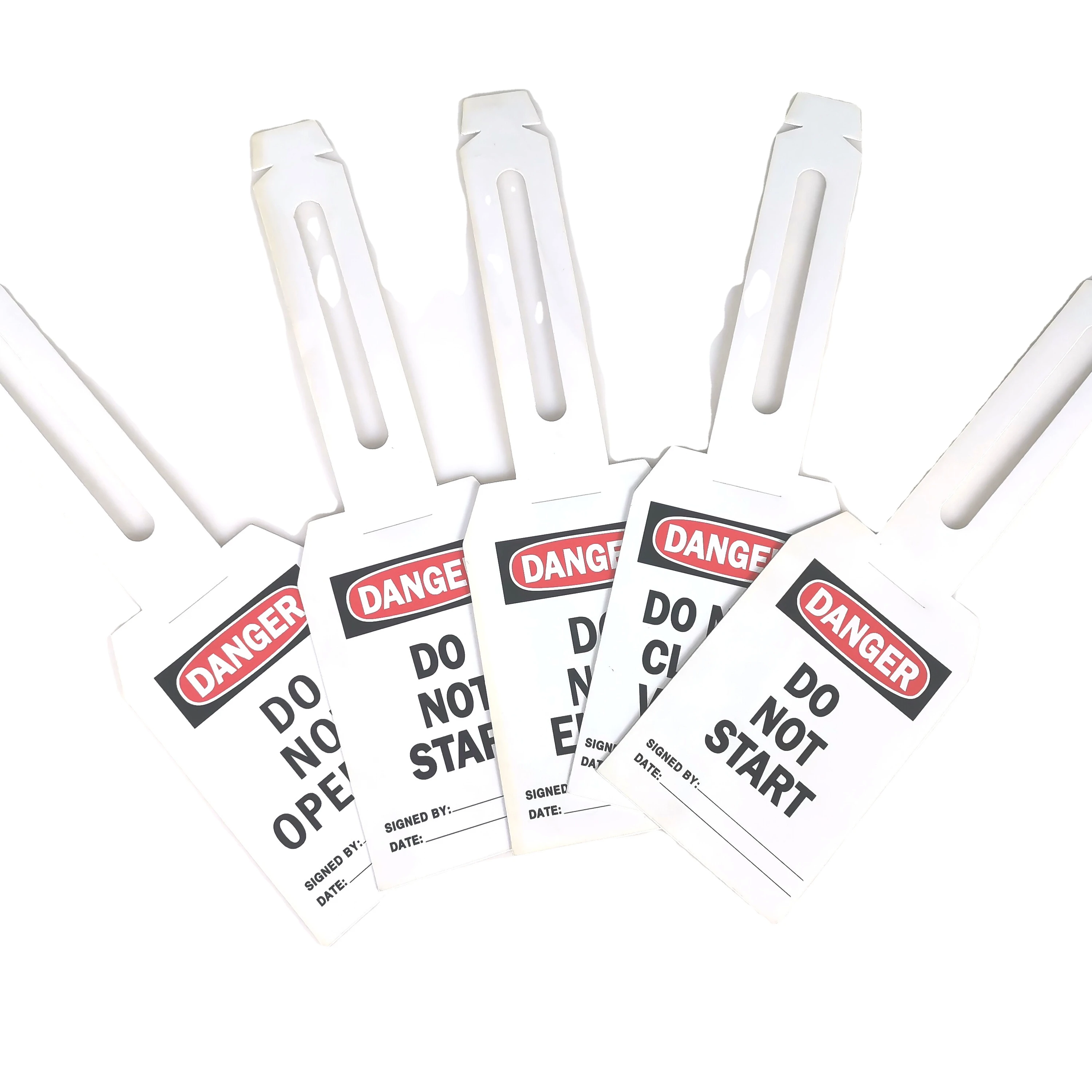 Customize Safety  Warning Tag  PVC Lockout Tag