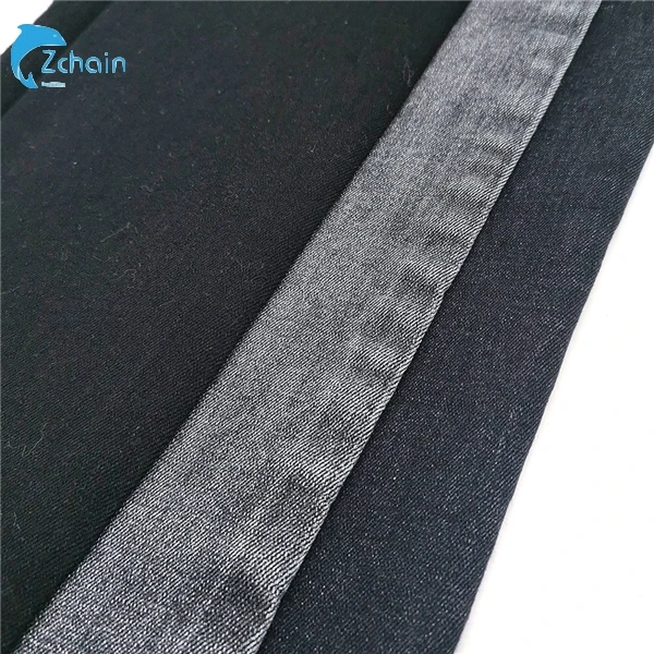 Cheapest twill stretch denim stock lot fabric pakistan denim jeans factory