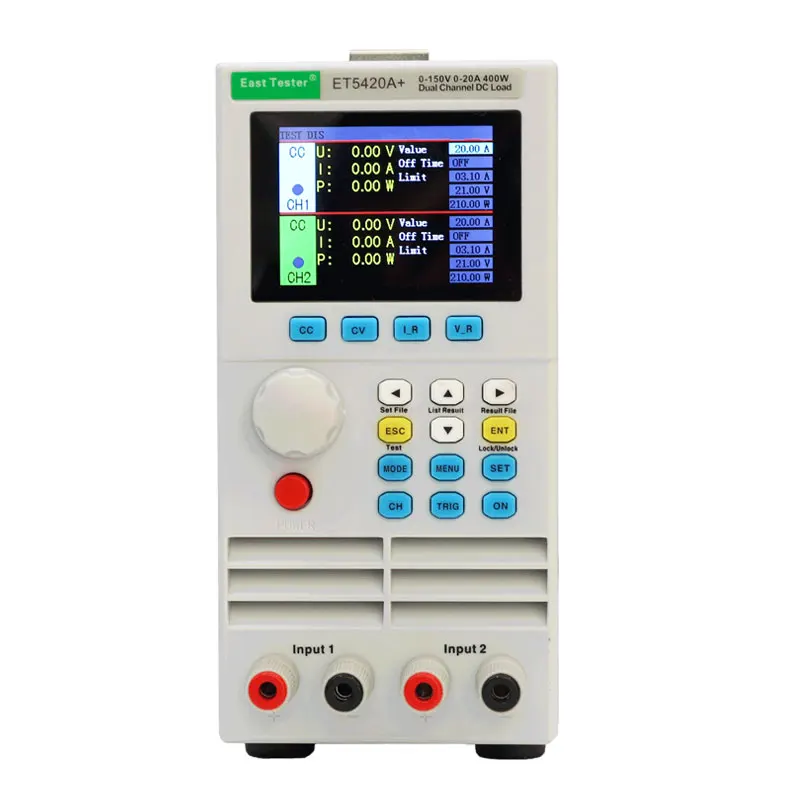 Dual  Channel 200w*2  150v  20A*2  Battery  Capacity Tester for 3.7V Li-ion Lithium cell Pack