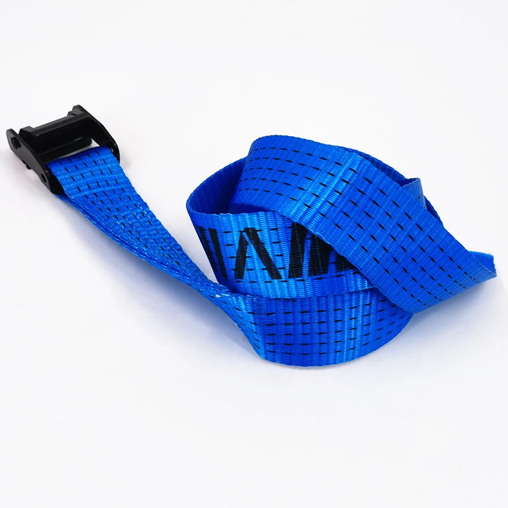 Custom Logo Is Acceptable Polyester Belt Cam Buckle Tie Down Straps