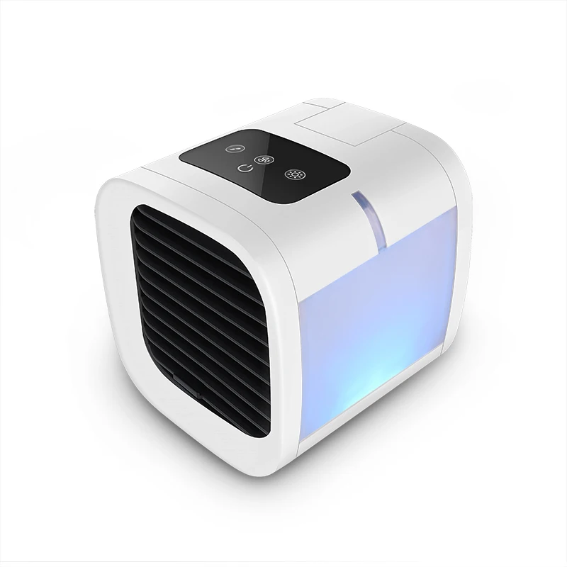 Easy-cool rechargeable Eevaporative Mini portable ac USB mini Table misting cooling fan for outdoor ,car ,home ,office