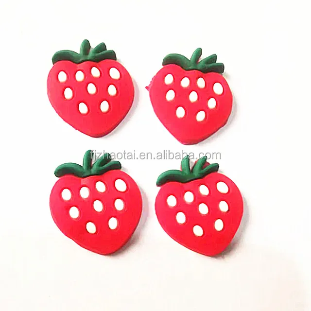 Custom high quality 3D rubber label for DIY logo tag cartoon modeling silicone label