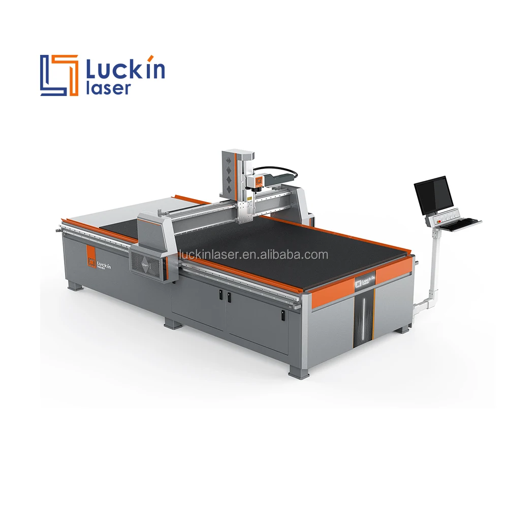 Luckinlaser широкоформатный волоконно-Лазерный Гравировальный маркировочный станок принтер для стальных листов Дизайн узоров 1325/1330 100 Вт/200 Вт