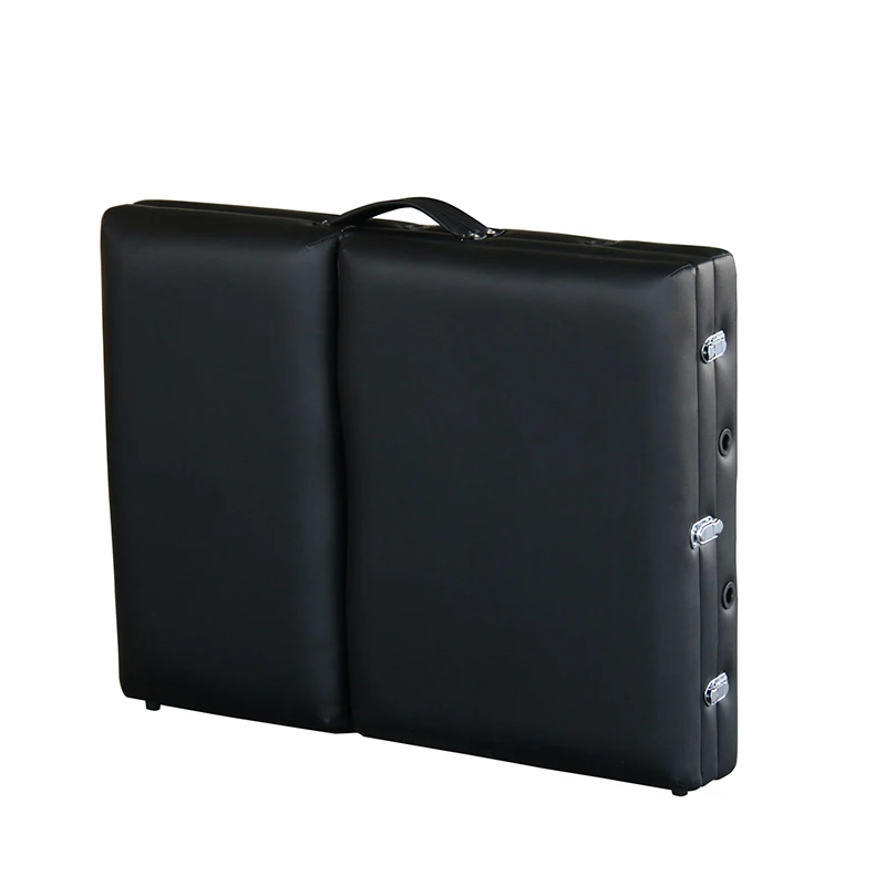 Acrofine High quality PVC leather wooden adjustable lightweight portable massage table