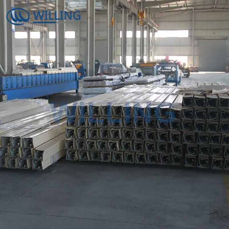 Full Automatic Rain Water Steel Downpipe Spout Roll Forming Machine Downspout Making Machine