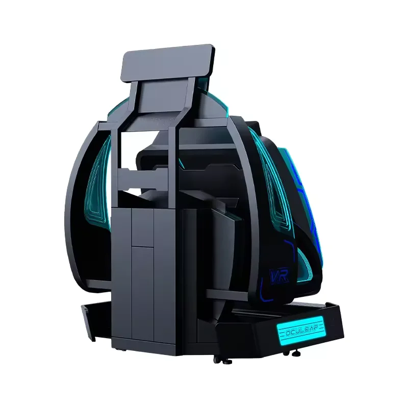 Вращающийся 360 VR вращающаяся платформа американские горки оборудование для продажи многопользовательское 9d Vr симулятор игры