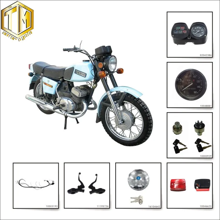 TMMP For YAMAHA YR350 Motorcycle Rear Brake Shoes Pads Plate