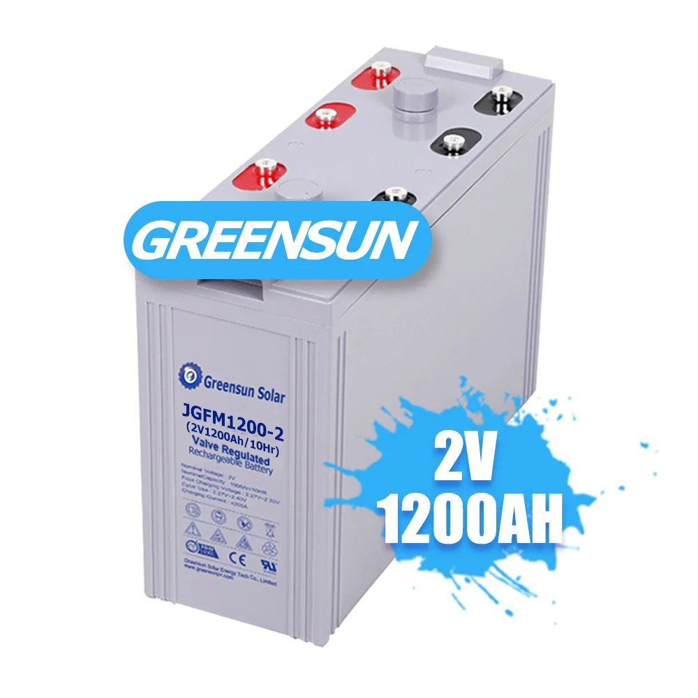 High Power Solar System Battery 2v 800ah 1000ah 1200ah Lead Acid Battery Inverter UPS Battery