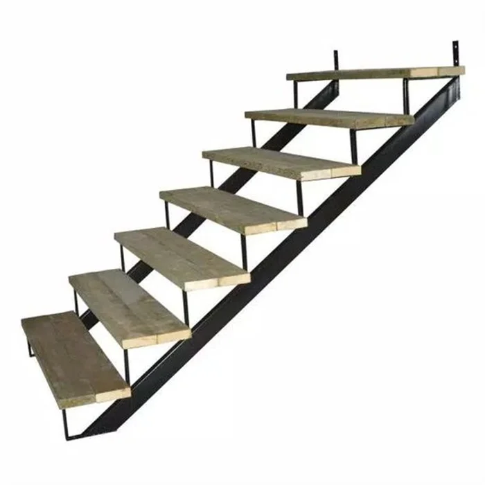 Steel Stair Step Riser -9 Step for Deck  Metal Stair at the best  prices for wholesaler