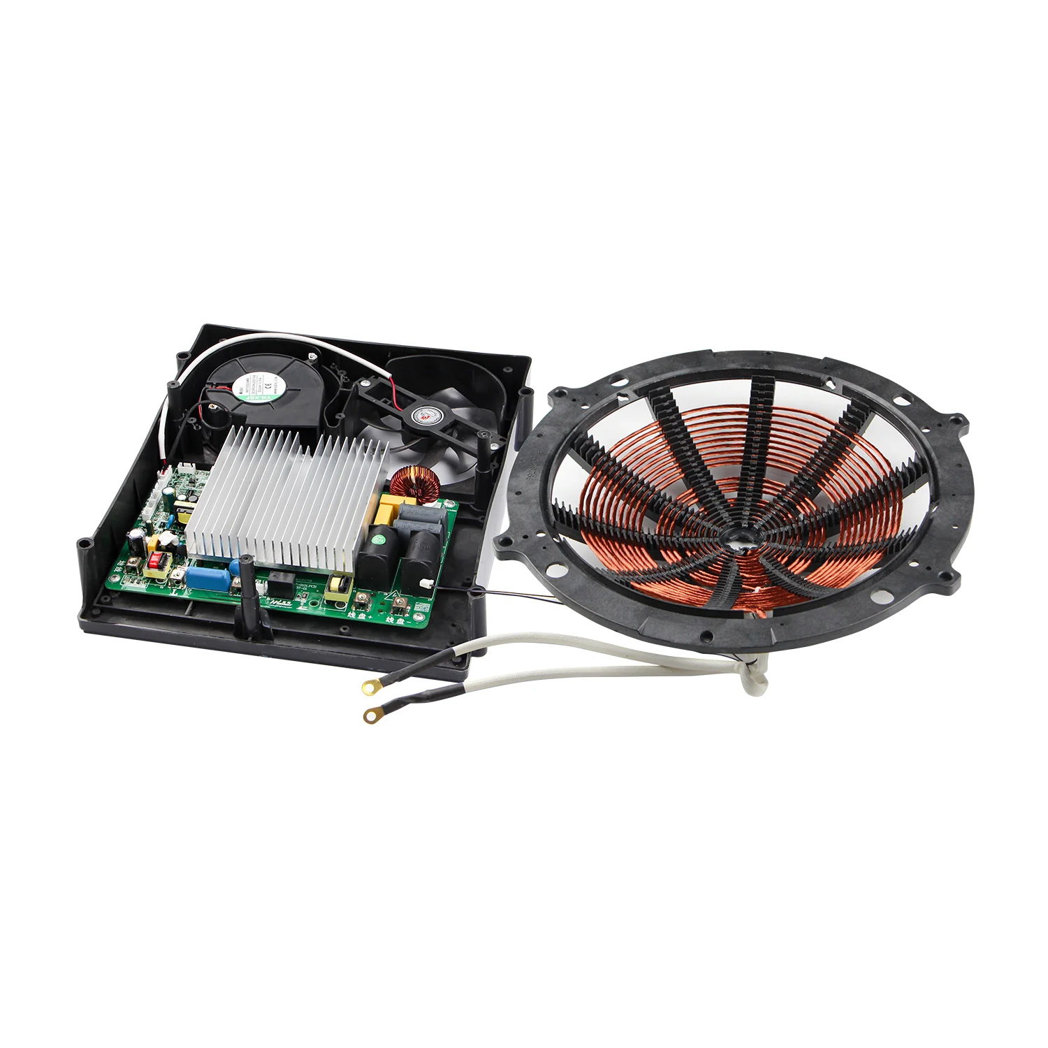 Commercial Electric Wok Concave Copper Coil 3500w Induction Cooktop 7 Pin Pcb Main Circuit Board Mug Knob Cooker Accessories