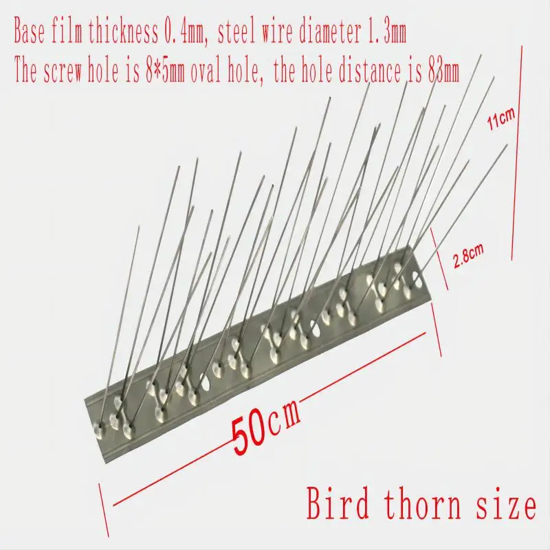 QiaoLiang Wei Fang Bird Catcher  Anti Pigeons and Small Pests Bird Repellent Spikes Bird thorns  with Wall Spike Anti Climb