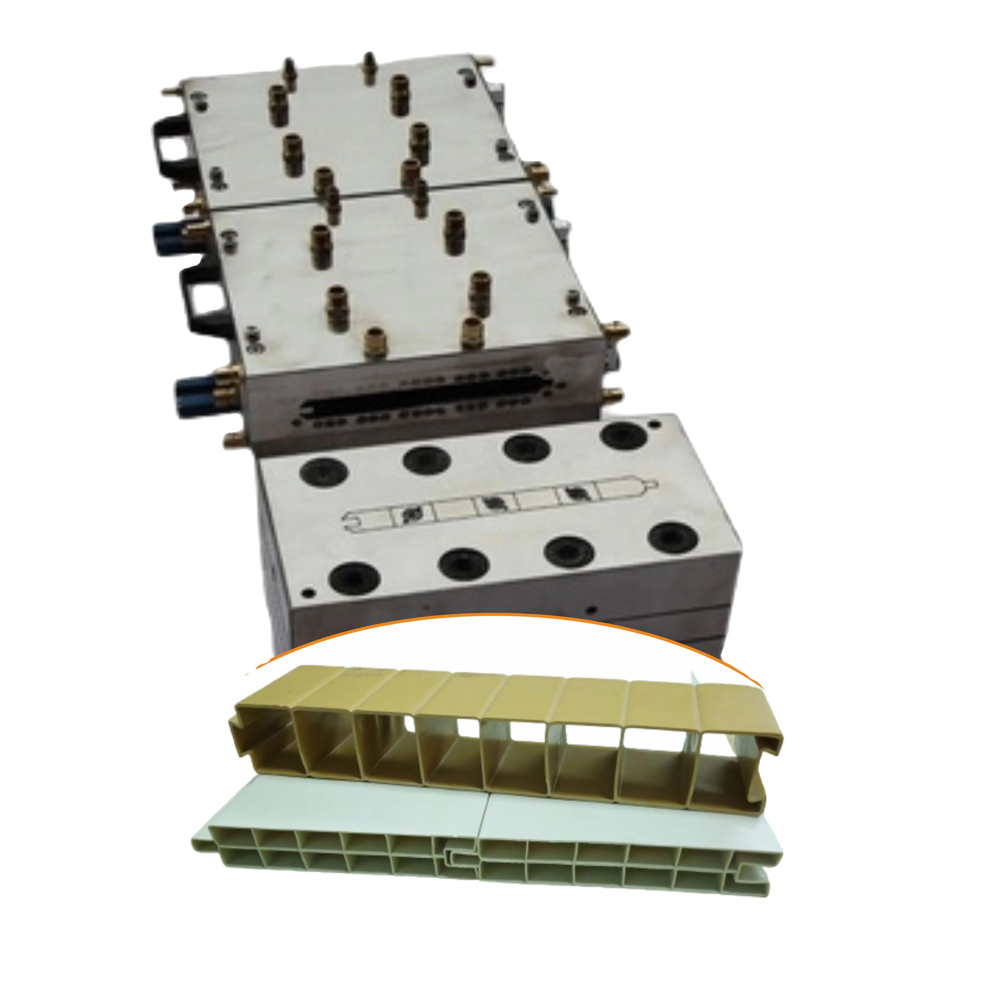 PVC Mold Door Panel plastic wood wpc decking moulds die head extrus extrusion die head