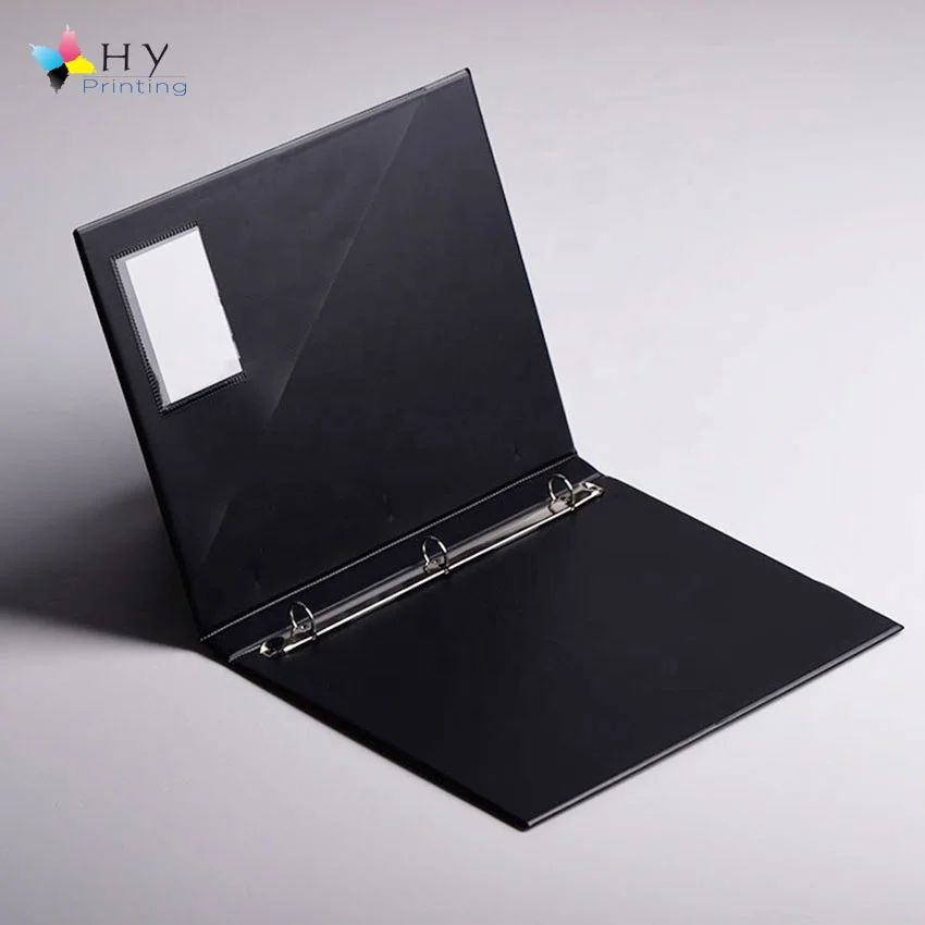 Custom PVC Presentation Binder document holder binder 3 ring