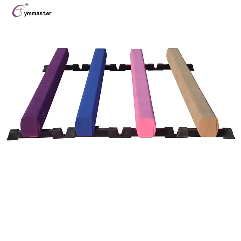 
Wood core Suede Cover Gymnastics Floor Low Profile Balance Beam For kids Training 