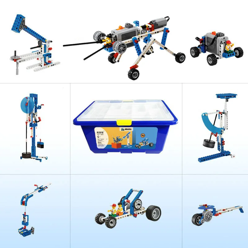 9686 Robots toys Technology MOC Parts Educational school students Learning Building Blocks power function Set for kids