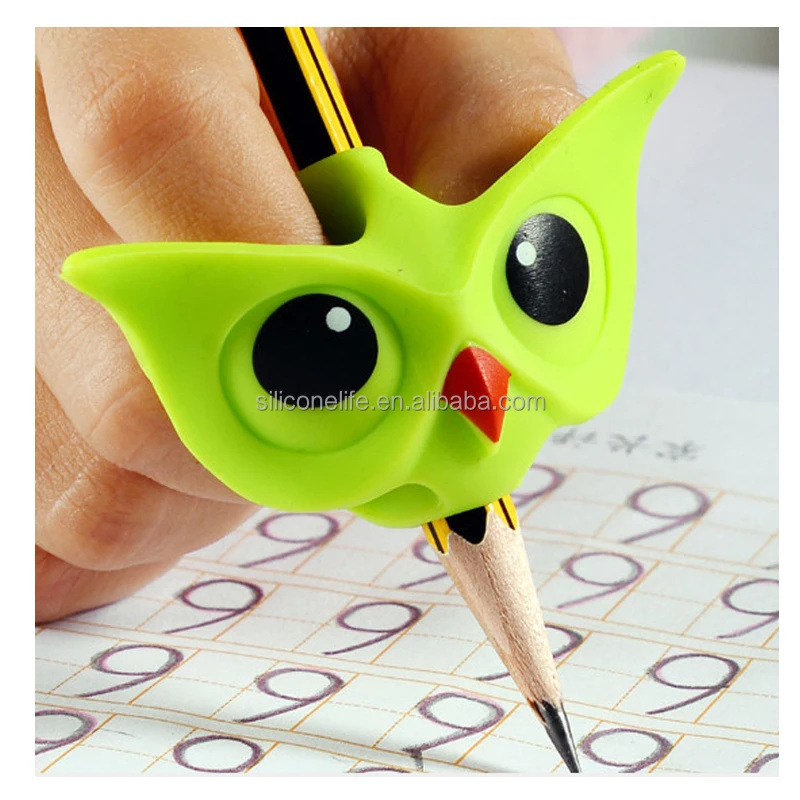 Pencil Grips for Kids Handwriting, Ergonomic Writing Training Aid Correction Silicon Gel Pencil Grip for Children Preschoolers