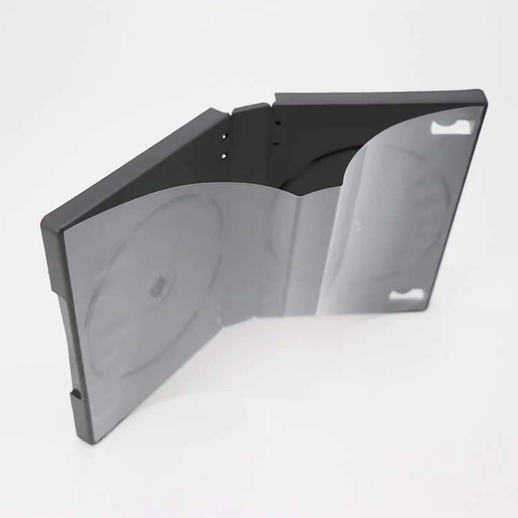 33mm DVD Empty Protective Case with Film PP Plastic CD Case 35MM 25mm PP Packing DVD Case Storage Disc 22mm DVD Box