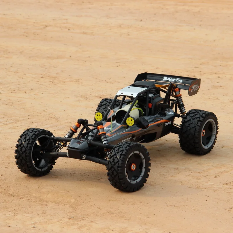 Большое металлическое основное шасси Baja 5b RTR 1/5-й шкалы 2WD с двигателем Fuelie 30 5 куб.