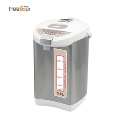 Wholesale Price 5L Stainless Steel Kettle 5 Kind Temperature Setting Automatic Keep Warm Electric Air Pots