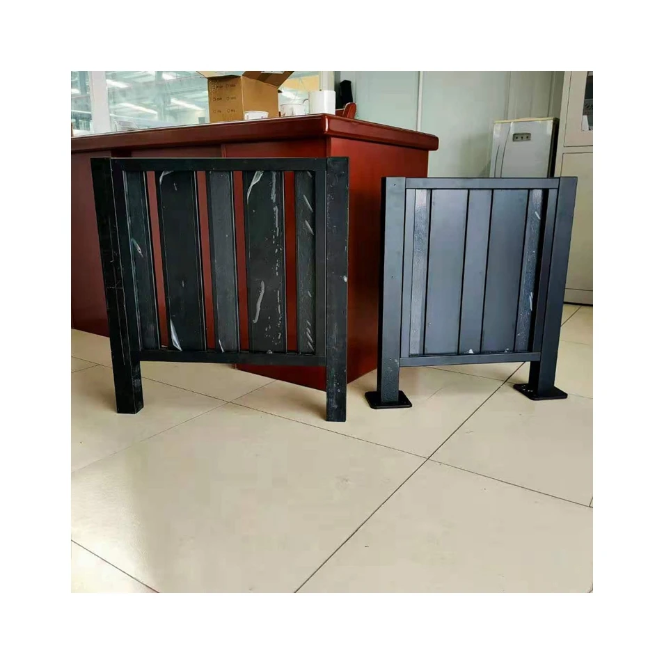Garden metal security vertical panel aluminium slat for fence