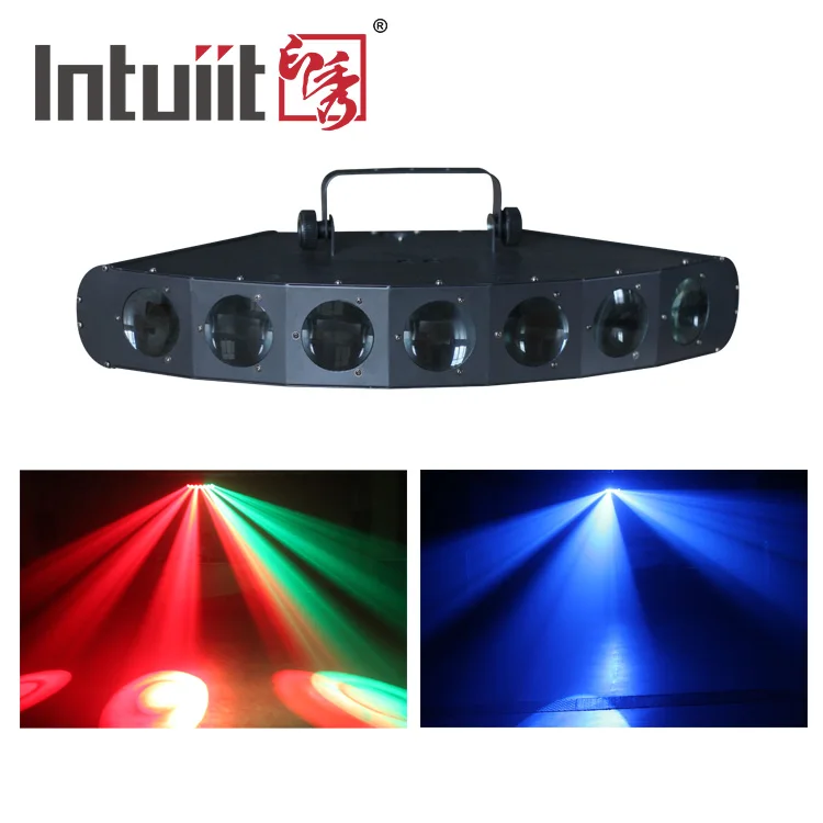 DJ Equipment  7eyes Colorful RGBW Beam LED Stage Light