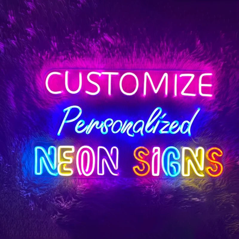 dropshipping neon sign waterproof flexible led strip light led neon sign