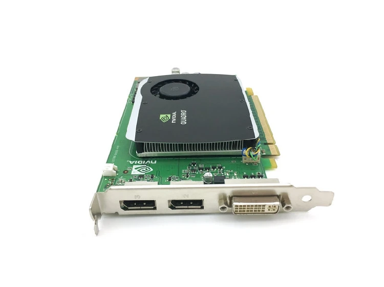  Профессиональная видеокарта Quadro FX580 512 М дизайн САПР 3D-рисунок редактирование