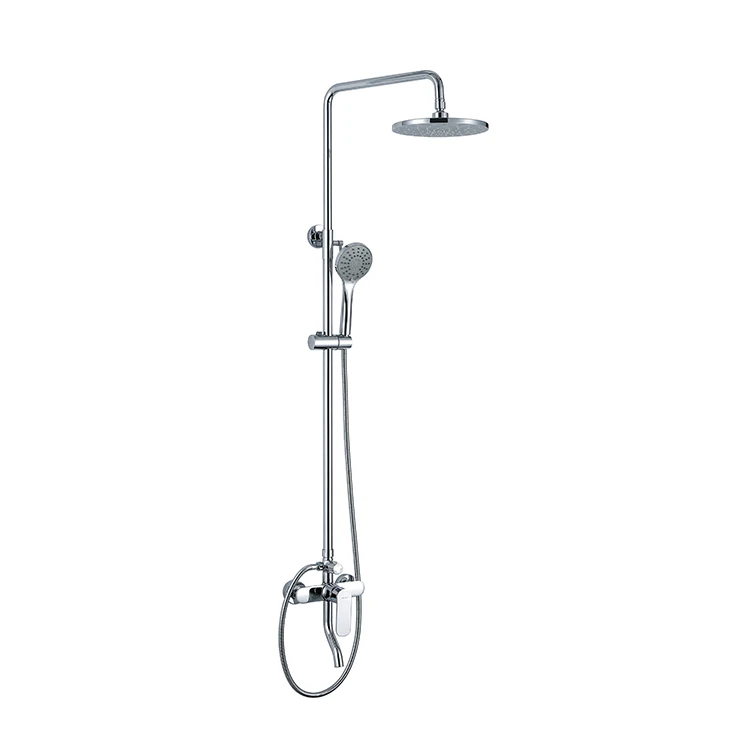 Hotel Apartment Bathroom Bath Rainfall Shower Column Set