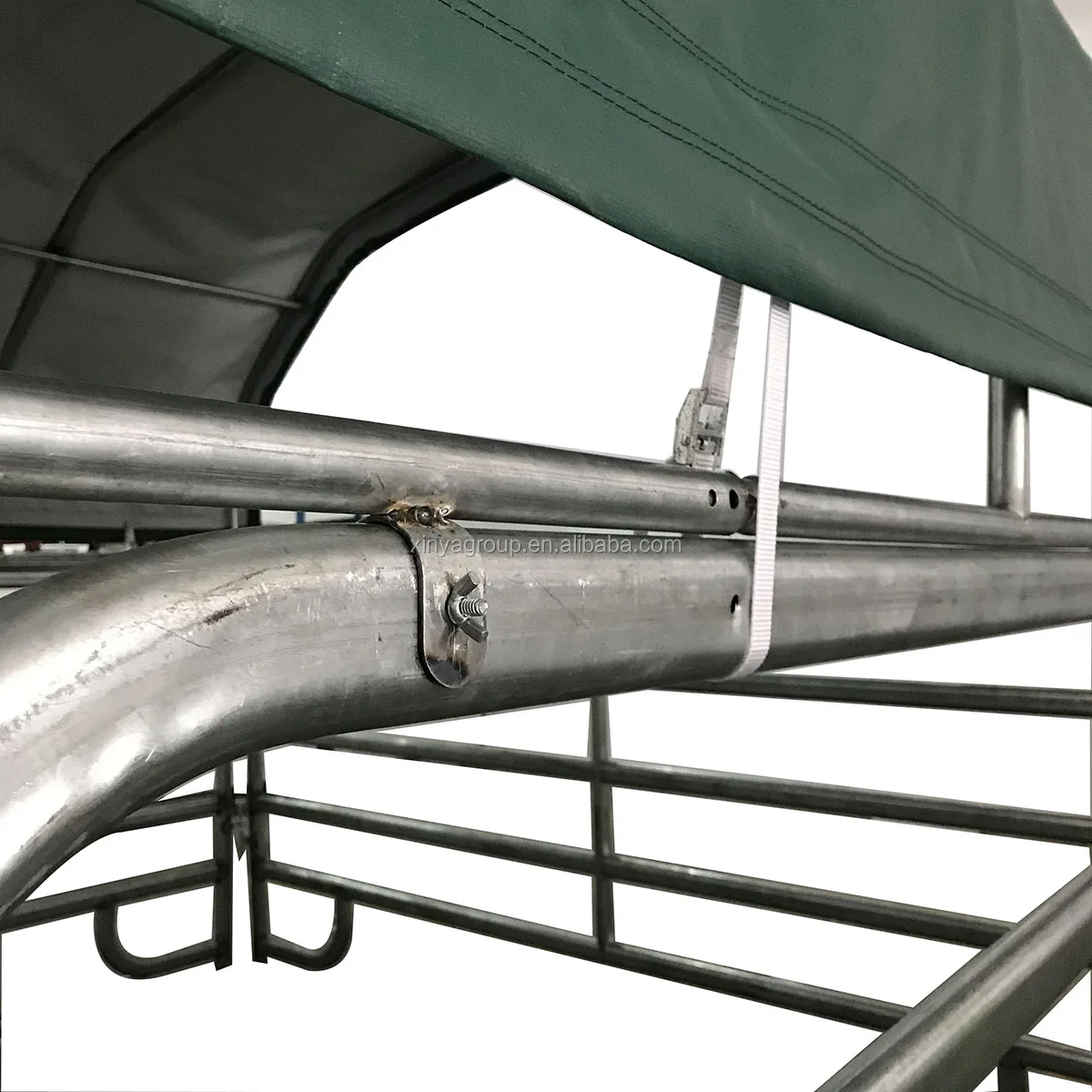 3 x 3meters galvanized steel frame shelter horse fence livestock shelters