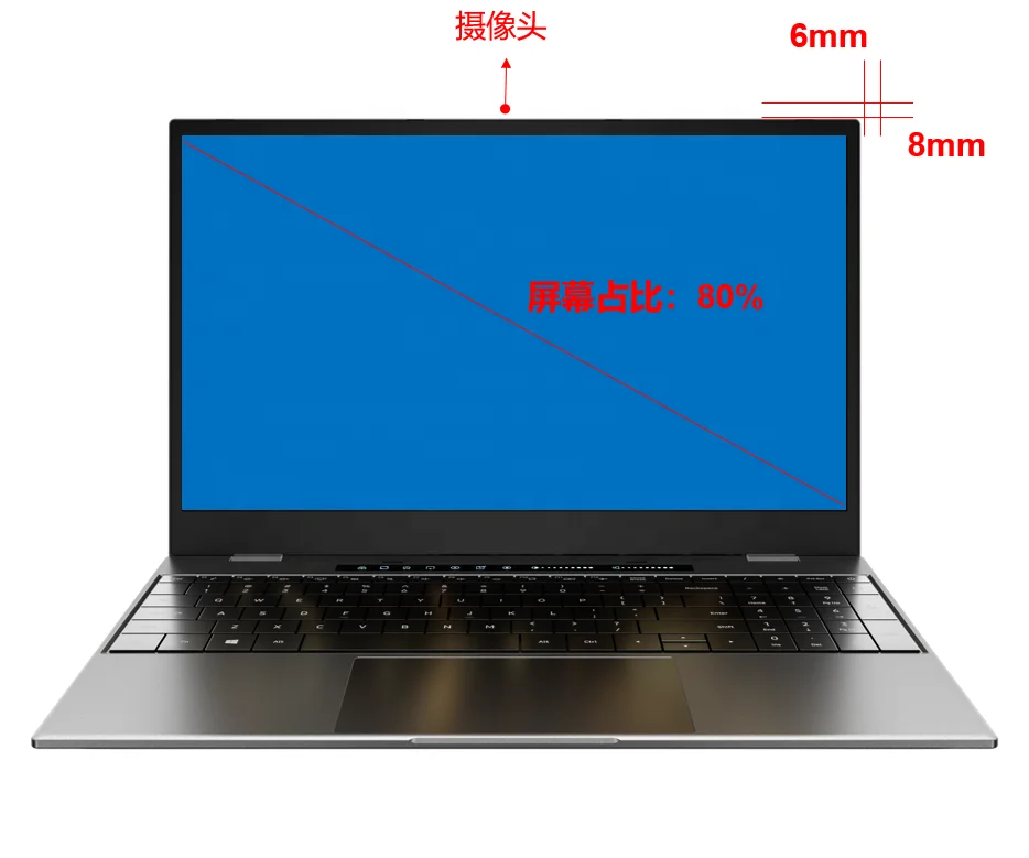 OEM 15.6 Inch 11th Generation  i7-1165G7 Wins10 Netbook 8GB DDR4 Ram 256GB Rom 15.6' Laptop Computer Notebook Laptop