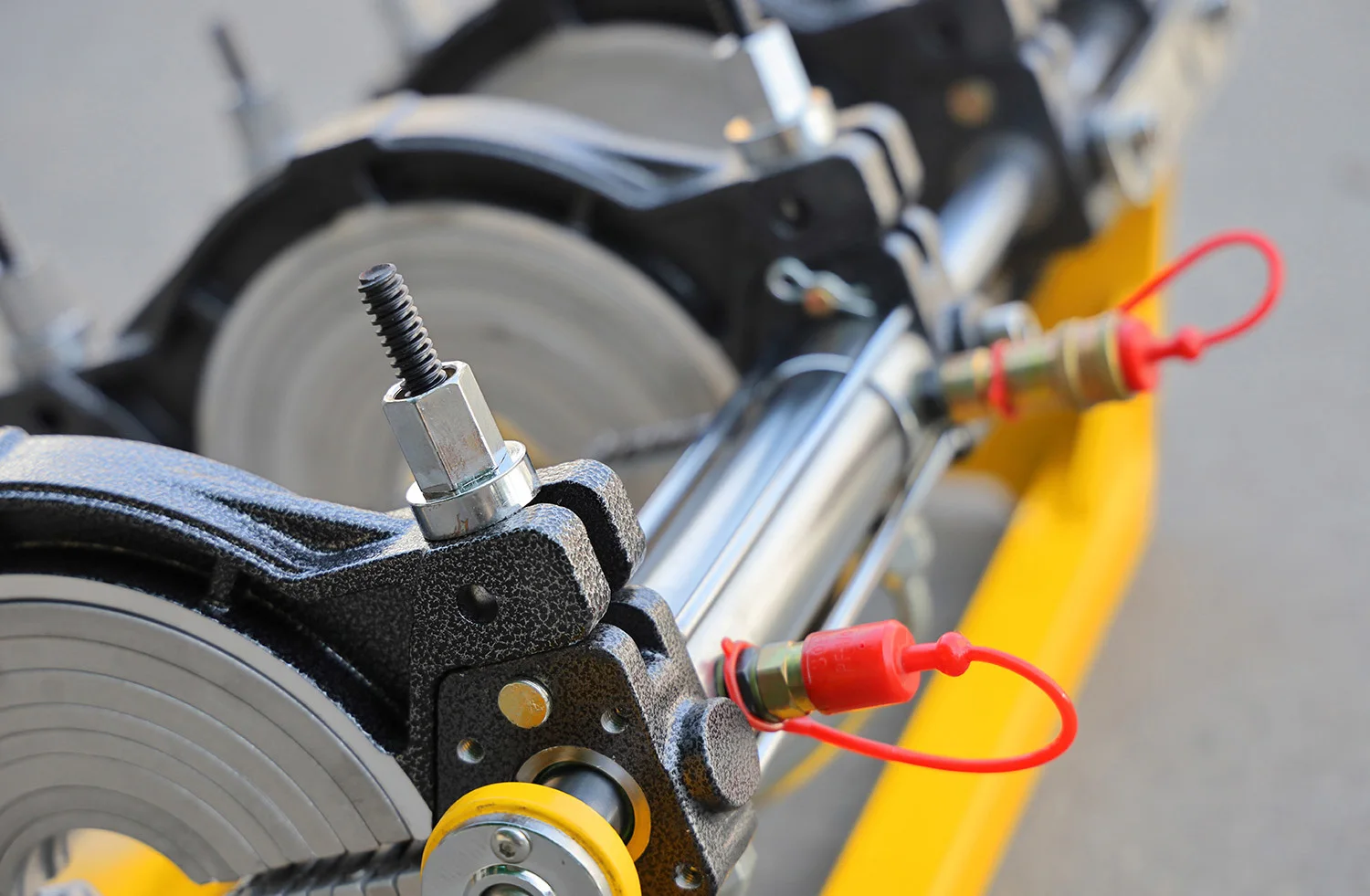 63mm-200mm electric hydraulic  hdpe butt fusion welding machine hdpe jointing machine  High Quality