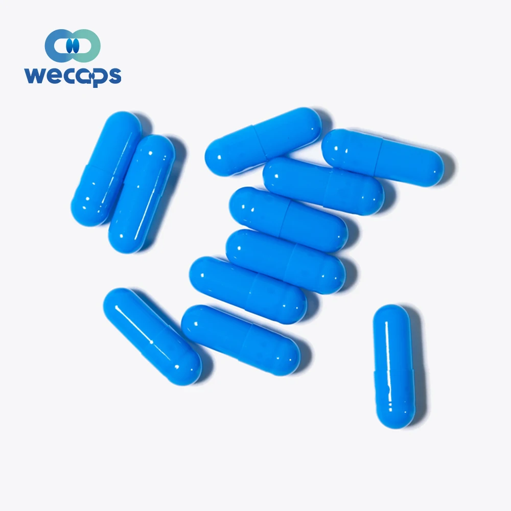Wecaps Factory Supply Hmpc Empty Capsule Vegetable Capsules Size 0 Vegetarian Hpmc Empty Capsules