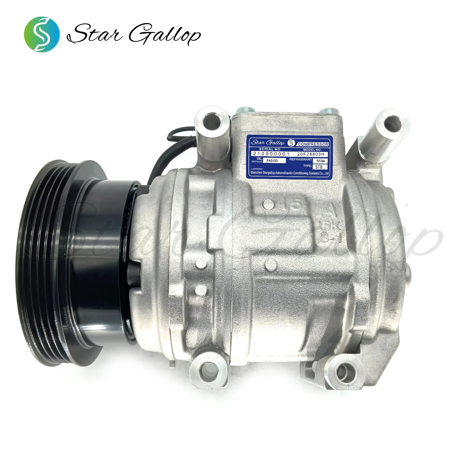 Китай поставщик OEM 977012E400 12V 4PK 125 мм 10PA15 R134A автомобиль ac компрессор для Kia Sportage 2,0 (05-13)
