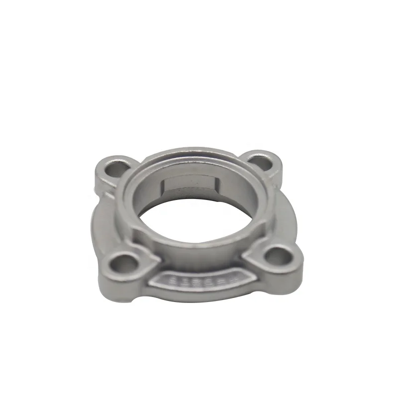 304 Stainless steel precise casting bearing housing for ball bearing