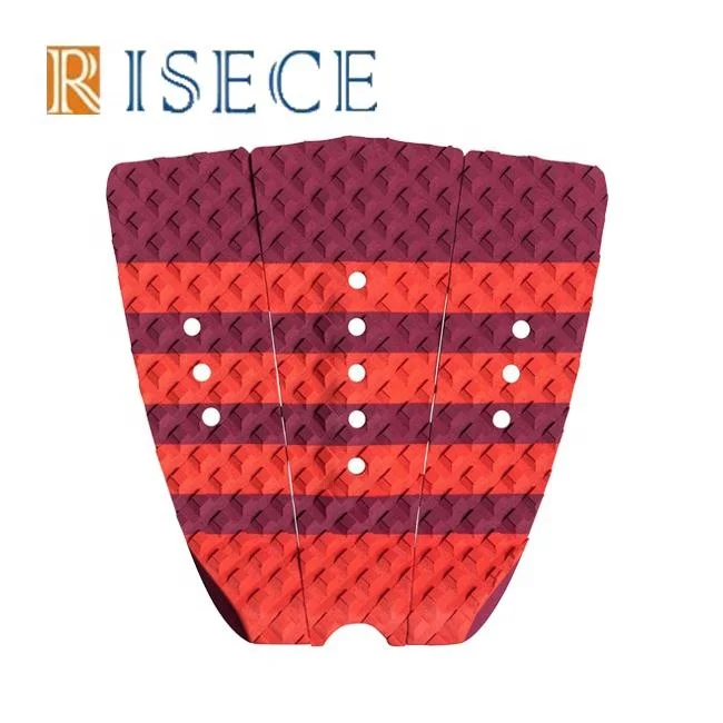 Wholesale 3M Adhesive Surfboardd EVA Traction Pad EVA Surf Deck Pad SUP Stomp Pads for Surfing
