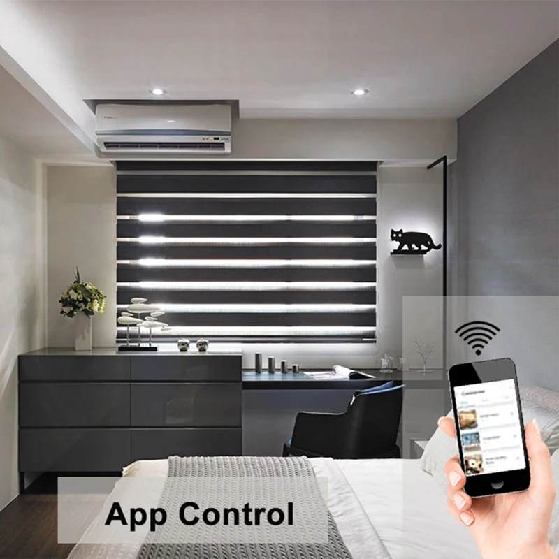 Blackout turkey zebra blinds roller blind batterie zebra alexa automatic zebra blinds