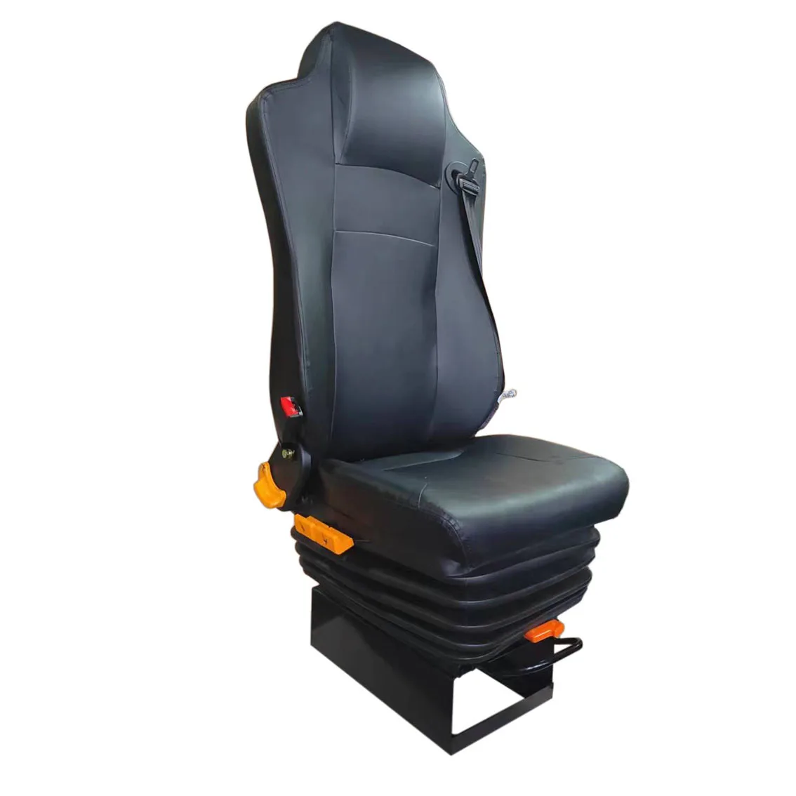 Truck Bus driver Air Suspension Seat for sale with 3 point safety belt Horizontal  adjustment