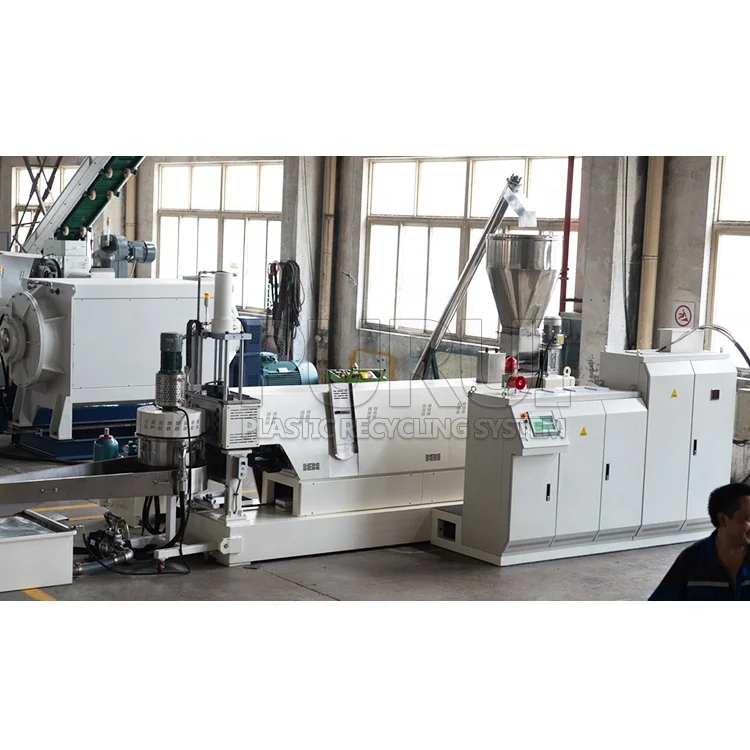 water-ring hot die face plastic pelletizer machine